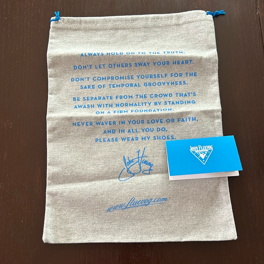 John Fluevog Shoe Bag